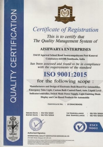 ISO CERTIFICATE (1)